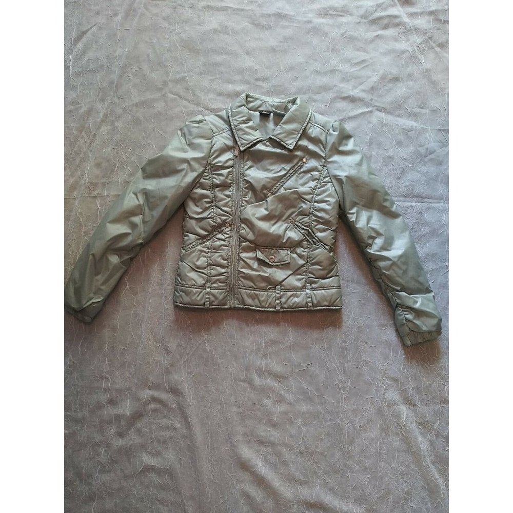 Disney Hannah Montana Jacket, Size Large (14/16), Silver, Nylon
